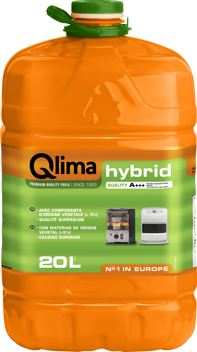Qlima hybrid 20l parafina liquida