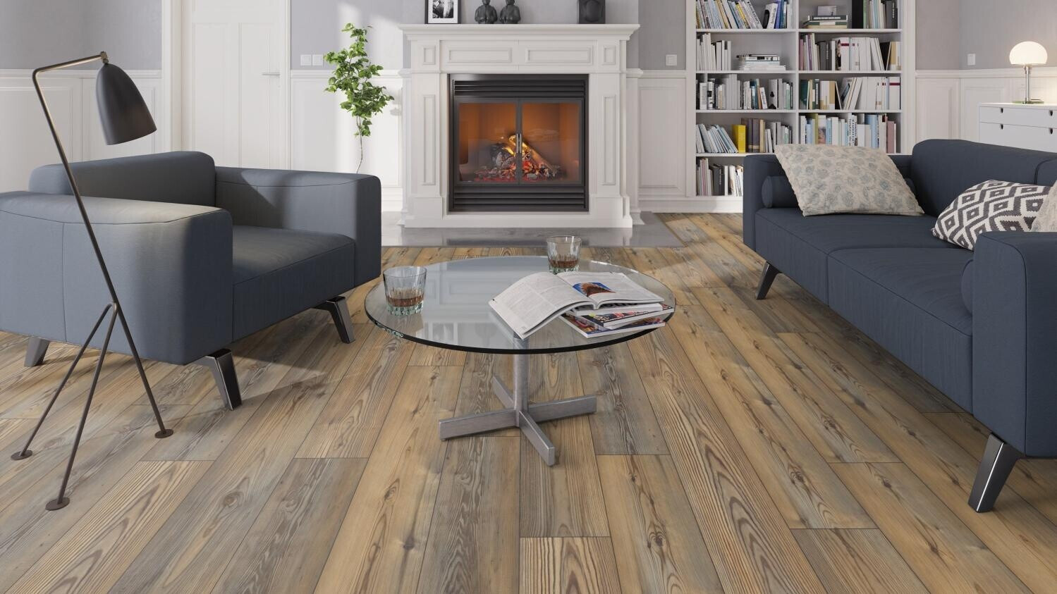 KAINDL Sockelleiste Eiche CHALET SL501867252 folienummantelt 2600 x 50 x 18 mm