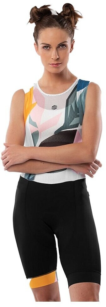 Siroko Bx Jungle Bib Shorts Women Weiß