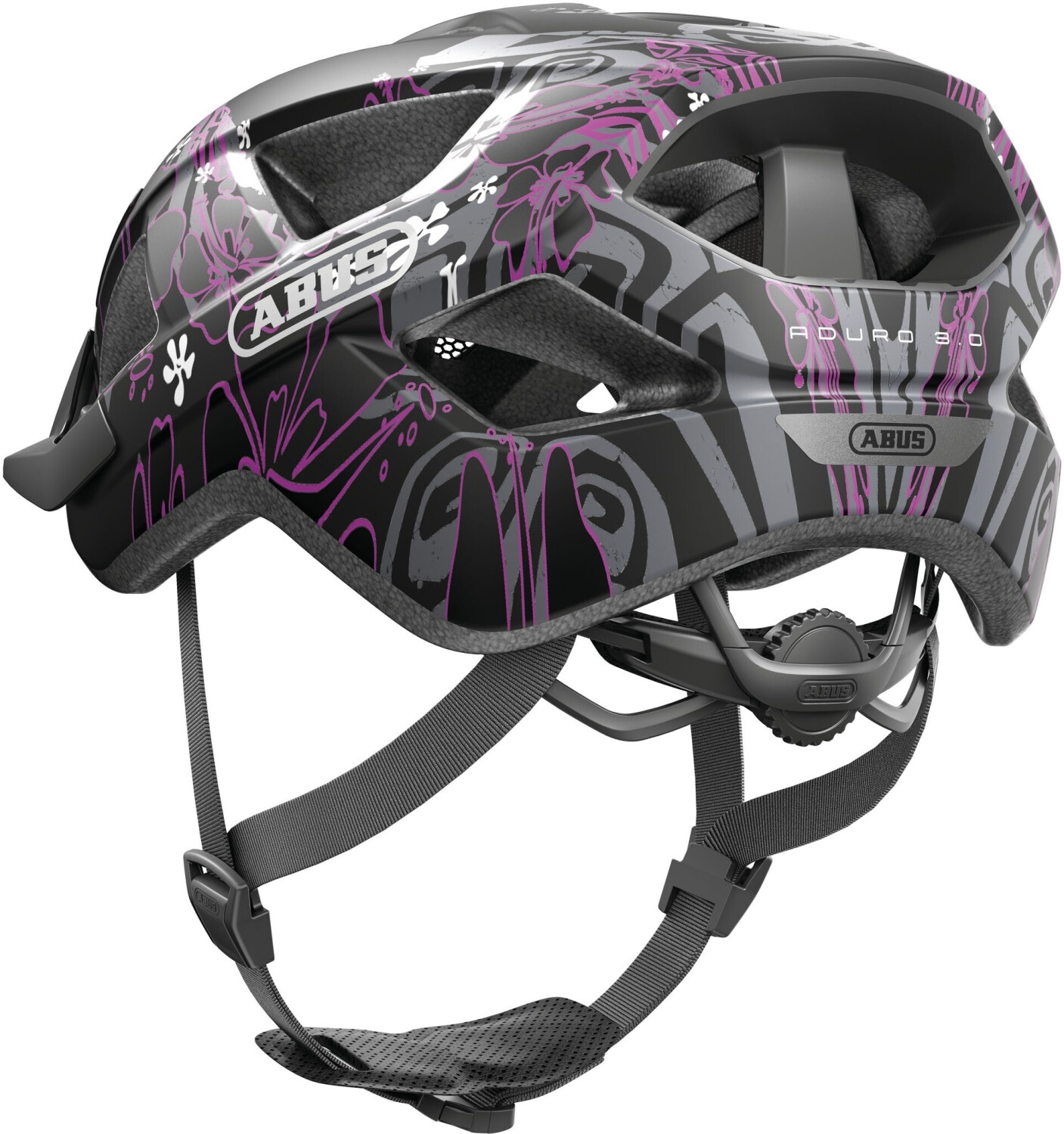 ABUS Aduro 3.0 black purple a 62 92 oggi Migliori prezzi e
