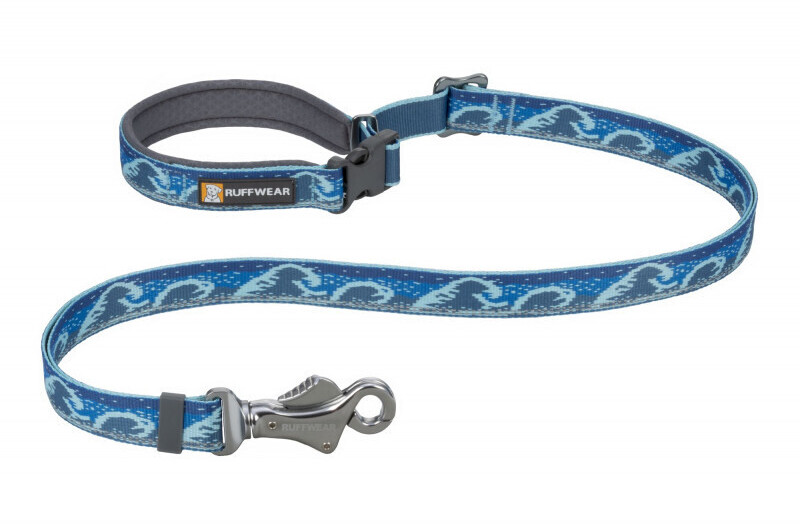 Ruffwear Laisse classique pour chien 110-180cm/25mm Midnight Wave