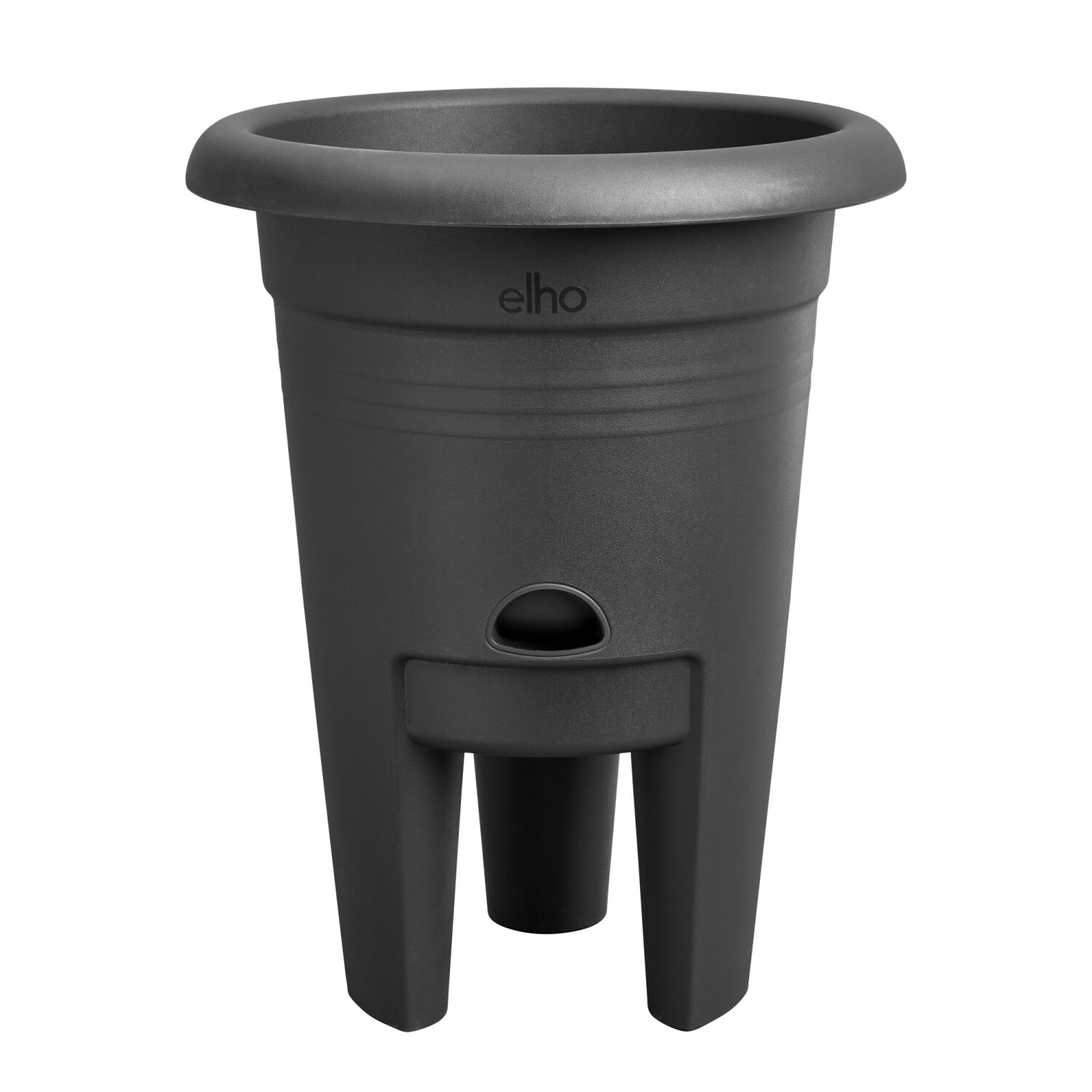 Elho green basics Strawberry Pot living black