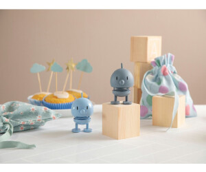 Hoptimist Baby Love Bumble - Giocattolo A Molla Decorativo - Design Danese - Plastica Bianca - 8 Cm - 4005-10