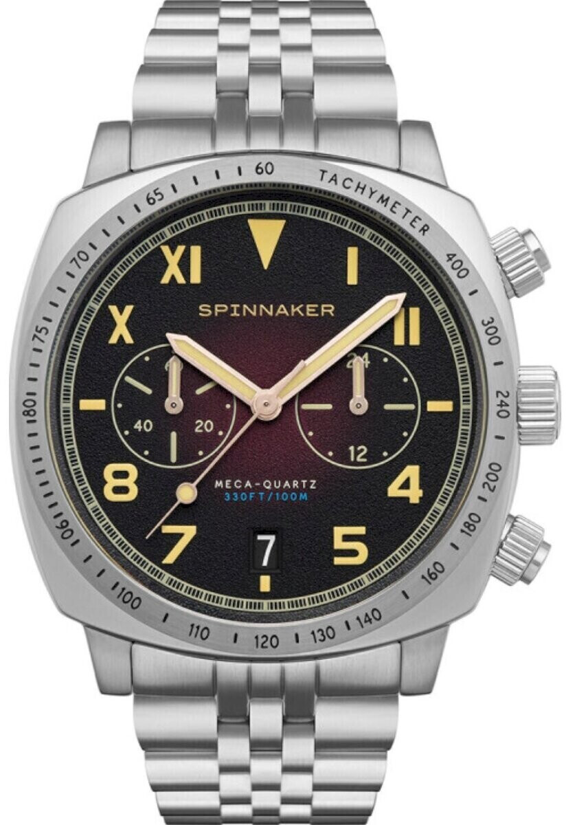 Spinnaker Montre Homme Hull Rouge SP-5092-22