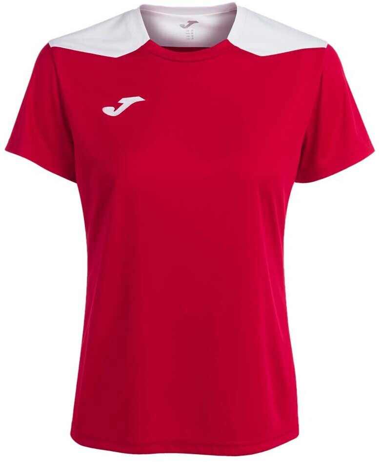 Photos - Football Kit Joma Championship VI Short Sleeve T-shirt Women  red (901265602)