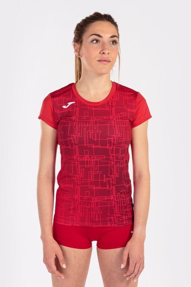 Photos - Football Kit Joma Elite VIII Short Sleeve T-shirt Women  red (901255600)