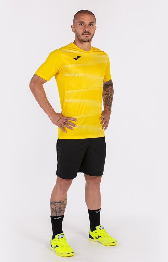 Photos - Football Kit Joma Grafity II Short Sleeve T-shirt  yellow (101901902)