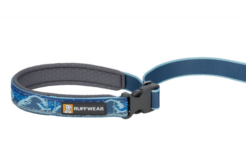 Ruffwear Laisse classique pour chien Midnight Wave Ruffwear Laisse classique pour chien Midnight Wave