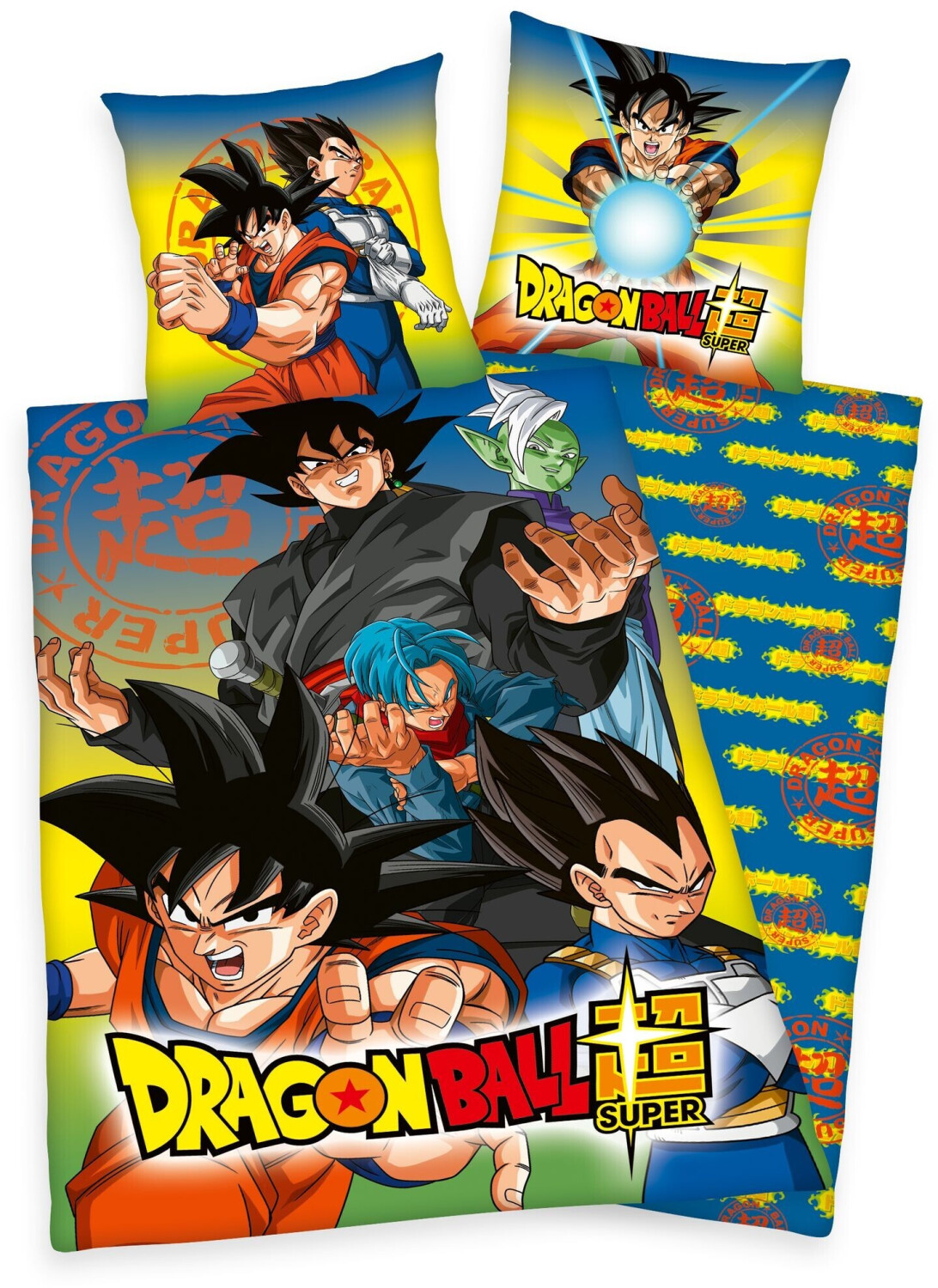 Herding Herding Dragonball bed linen set 80x80+135x200 cm