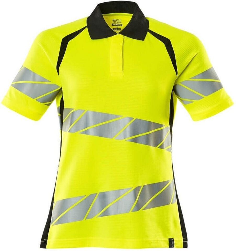 Mascot Workwear Polo-Shirt Accelerate Safe hi-vis Gelb/Schwarz-One