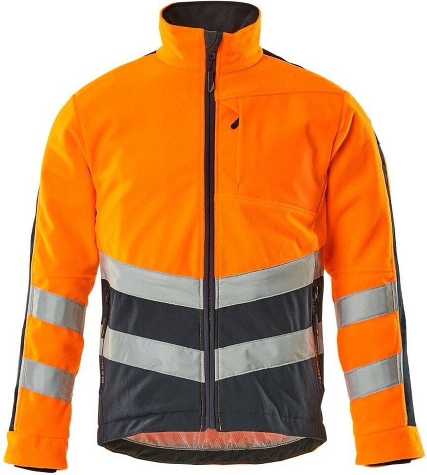 Mascot Workwear Sheffield FleeceJacket Safe Supreme hi-vis orange/blackblue
