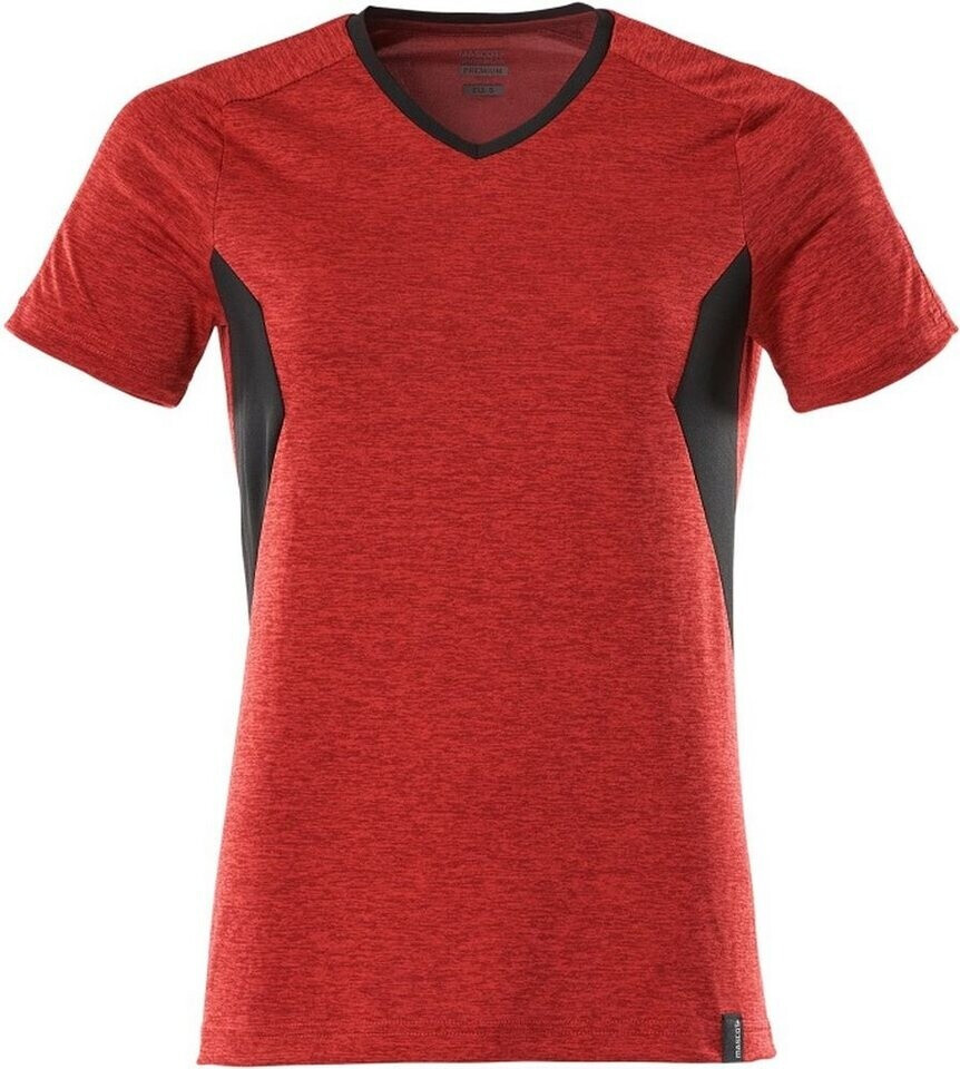 Mascot Workwear T-Shirt Accelerate red meliert/black 18092-801-20209 One