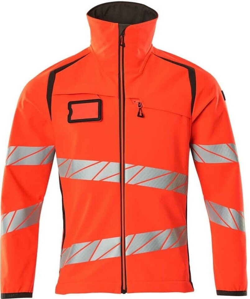 Mascot Workwear Soft Slight Jacket Accelerate Safe hi-vis red/dark anthracite