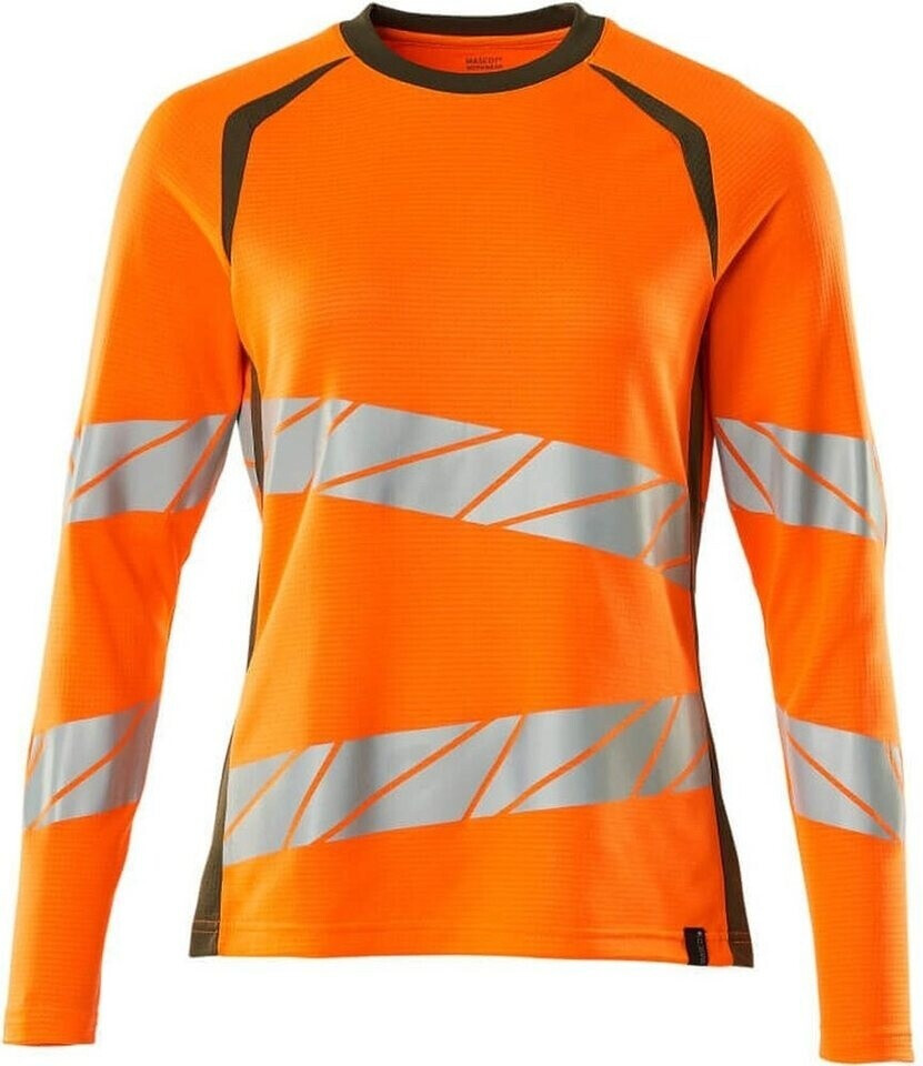 Mascot Workwear Longsleeve Accelerate Safe hi-vis orange/green-One