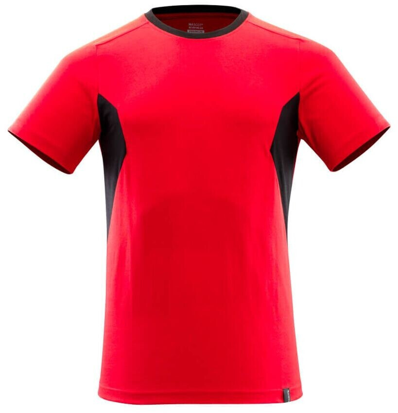 Photos - Safety Equipment Mascot Workwear Mascot T-Shirt Accelerate red/black 18082-250-20209 One