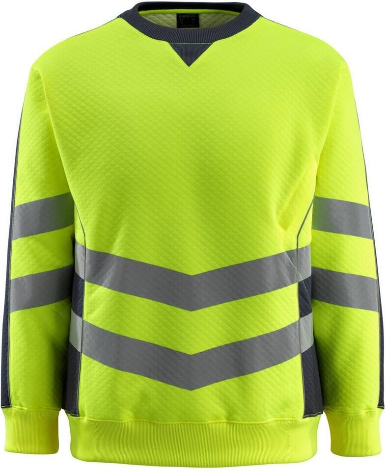 Mascot Workwear Wigton Sweatshirt Safe Supreme hi-vis Gelb/Schwarzblau