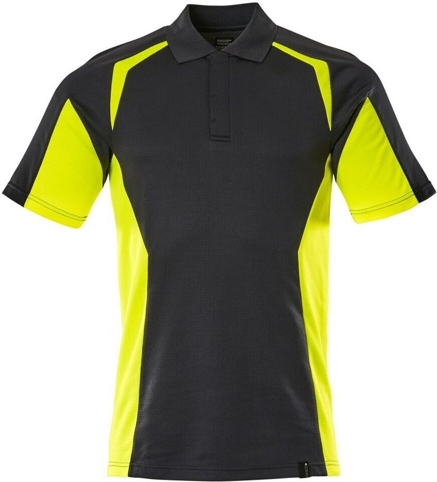 Mascot Workwear Polo-Shirt black/Hi-vis yellow 22083-771-0917