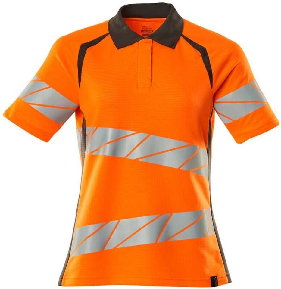 Mascot Workwear Polo-Shirt Accelerate Safe hi-vis orange/dark anthracite-One