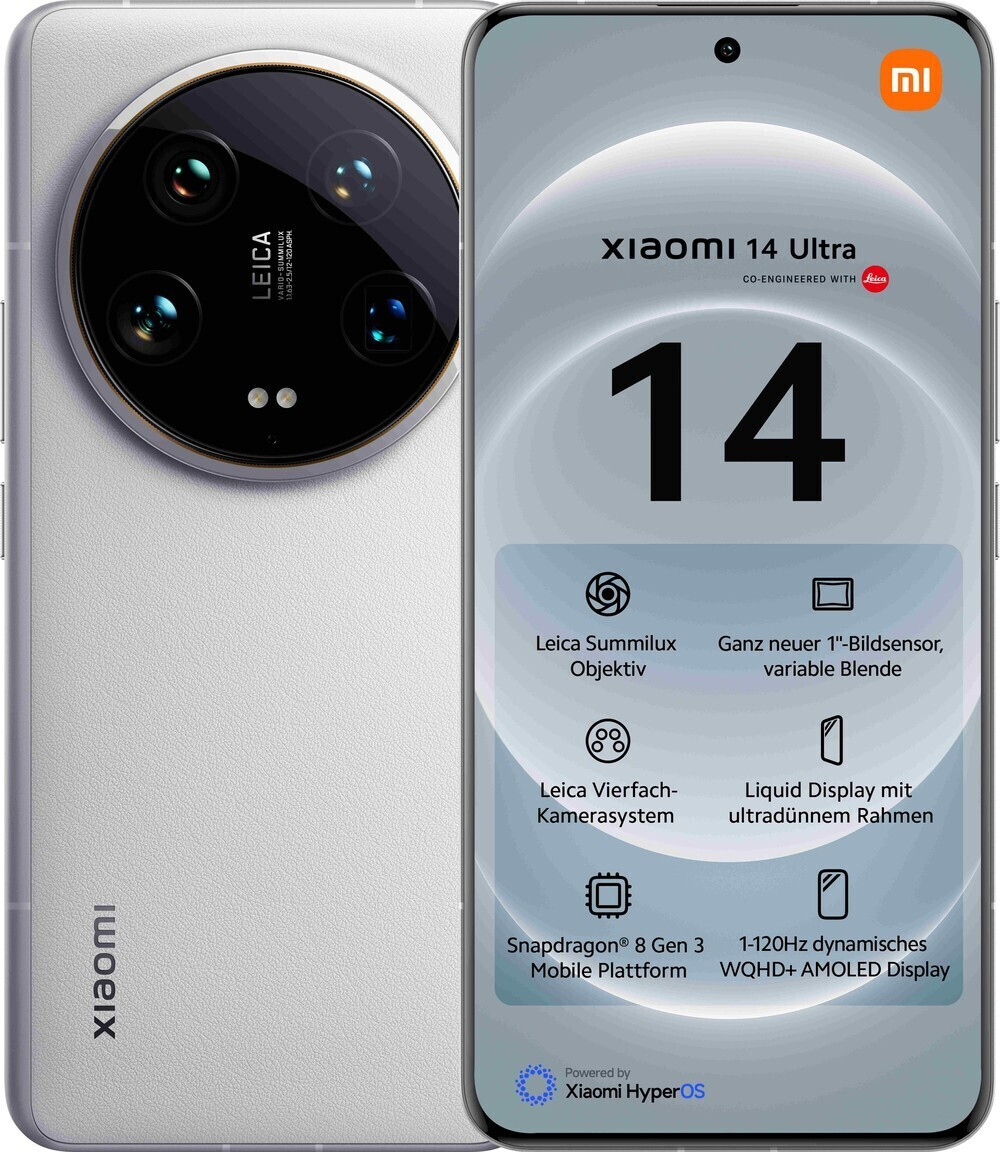 Xiaomi 14 Ultra blanc