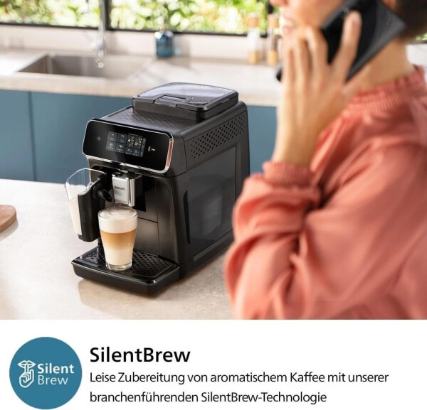 Philips Series 2300 EP2330/10 Mattschwarz, Bild 8