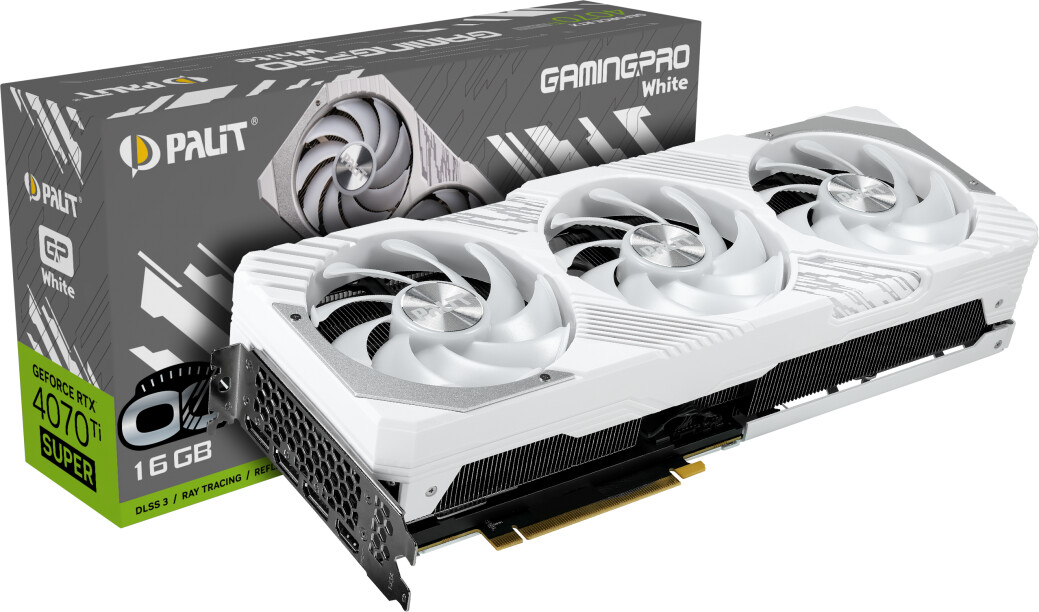 Palit GeForce RTX 4070 Ti Super GamingPro OC White ab 935,90