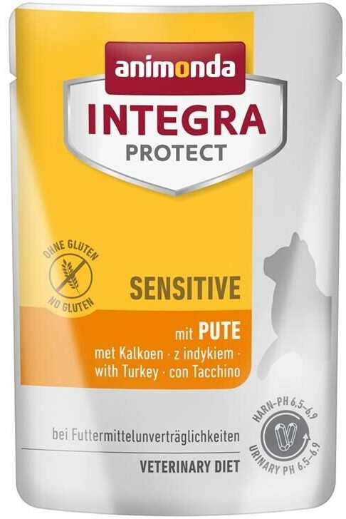 Animonda Integra Cat Protect Sensitive pure wet cat food Turkey 24x85g