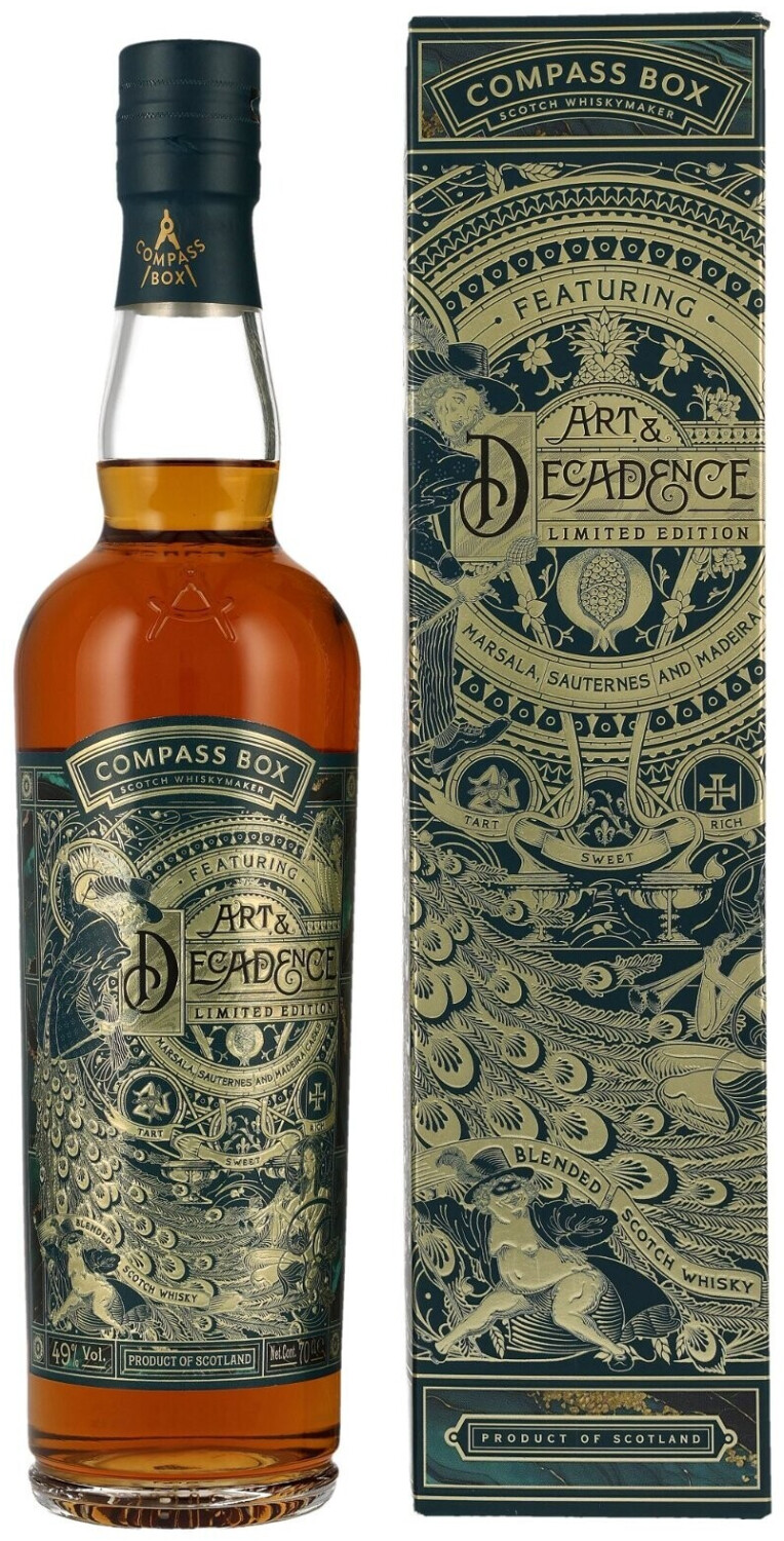 Compass Box Art & Decadence Blended Scotch Whisky 0,7l 49%
