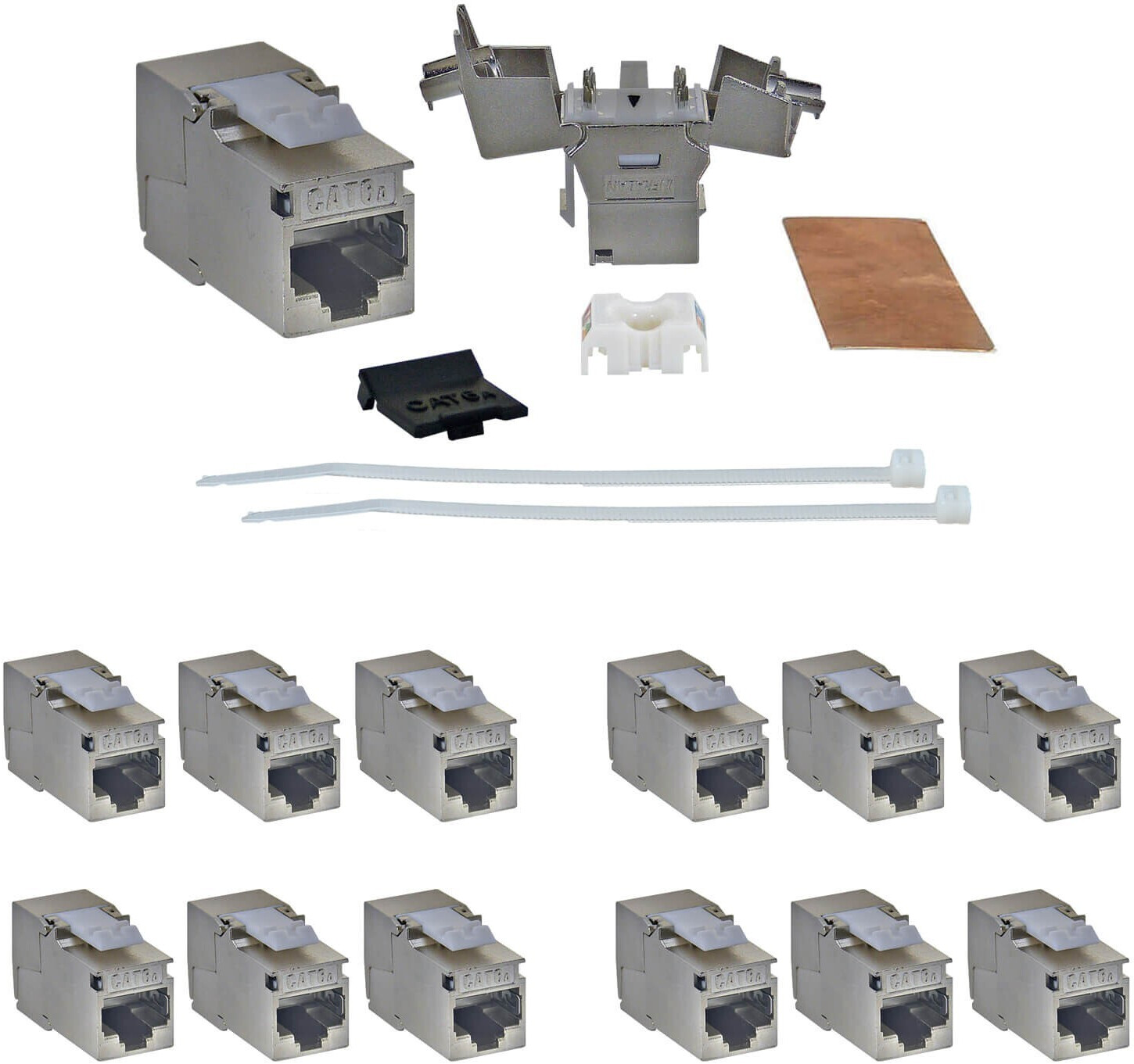 Cavo Di Rete EFB Elektronik K5513.1 – CAT6 S/FTP, 1 Metro, Colore Blu | Cavo Ethernet Schermato Per Connessioni Veloce