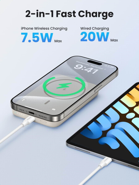 Ugreen 25208 Wireless Powerbank 10000mAh, Bild 4