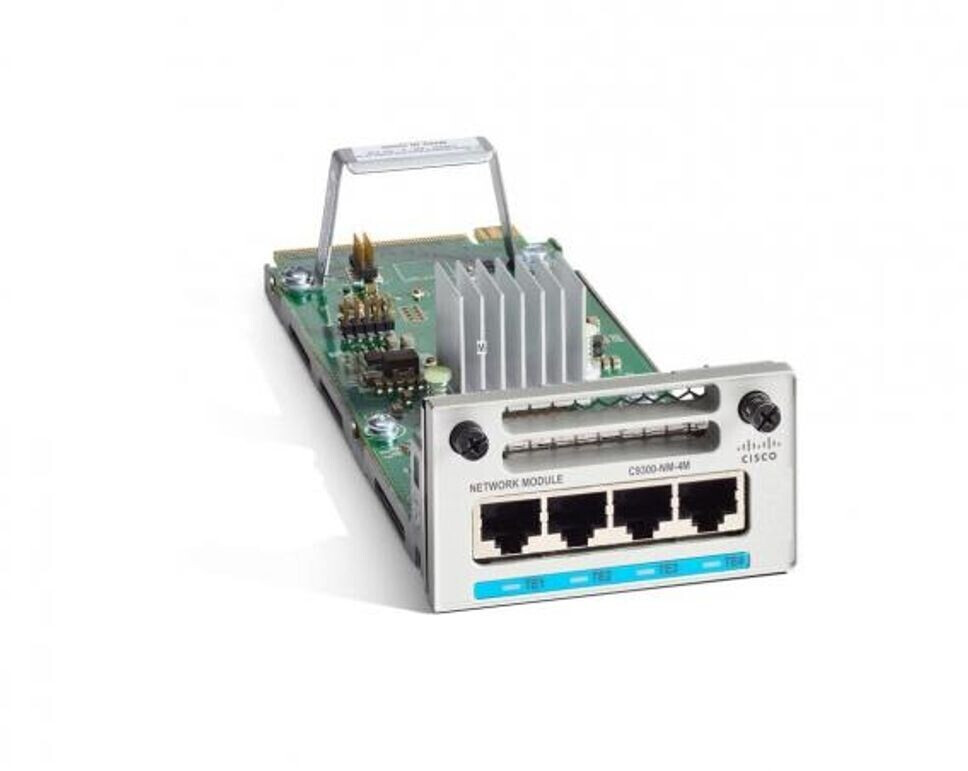 Photos - Other network equipment Cisco Systems  Systems Catalyst 9300 Networkmodule C9300-NM-4M 