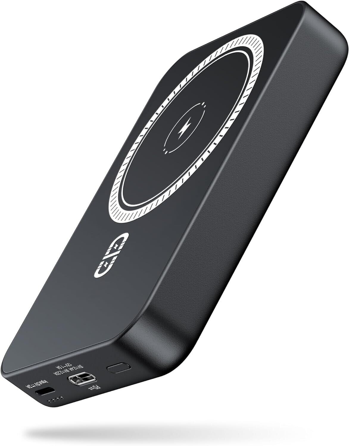 NOHON Wireless Mag-Safe Power-Bank 10000mAh Black