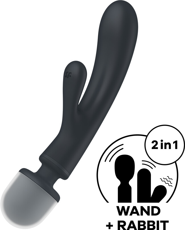 Satisfyer Triple Lover black