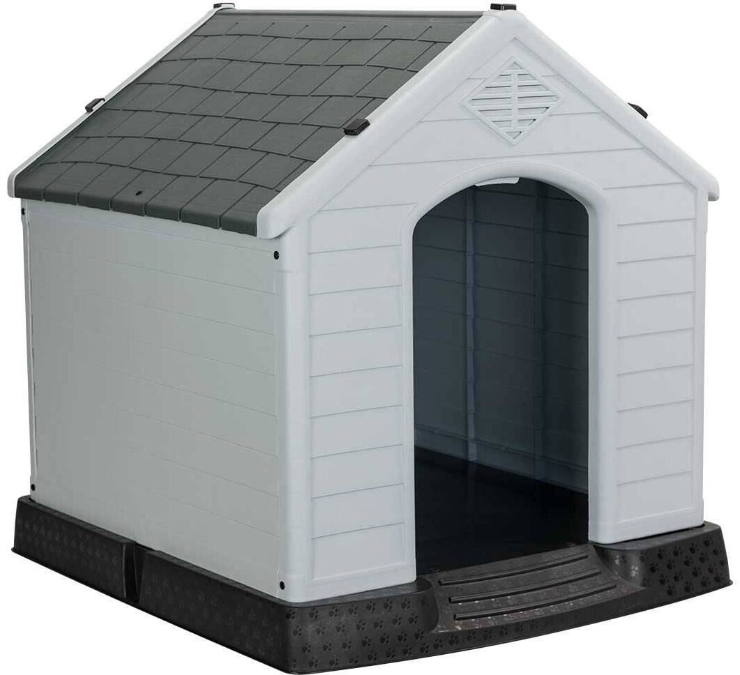 Orion91 Thinia Home Resin Dog Kennel 66,5x73,6x69,5 cm grey
