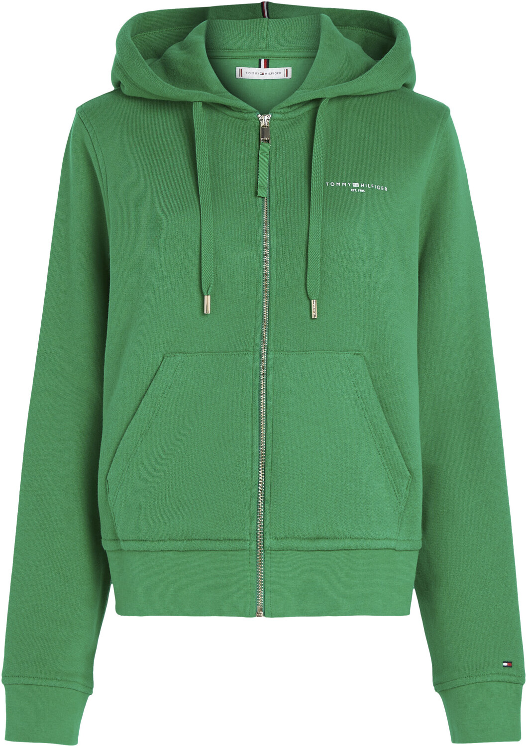 Tommy Hilfiger 1985 Collection Zip-Thru Hoody (WW0WW39189) olympic green