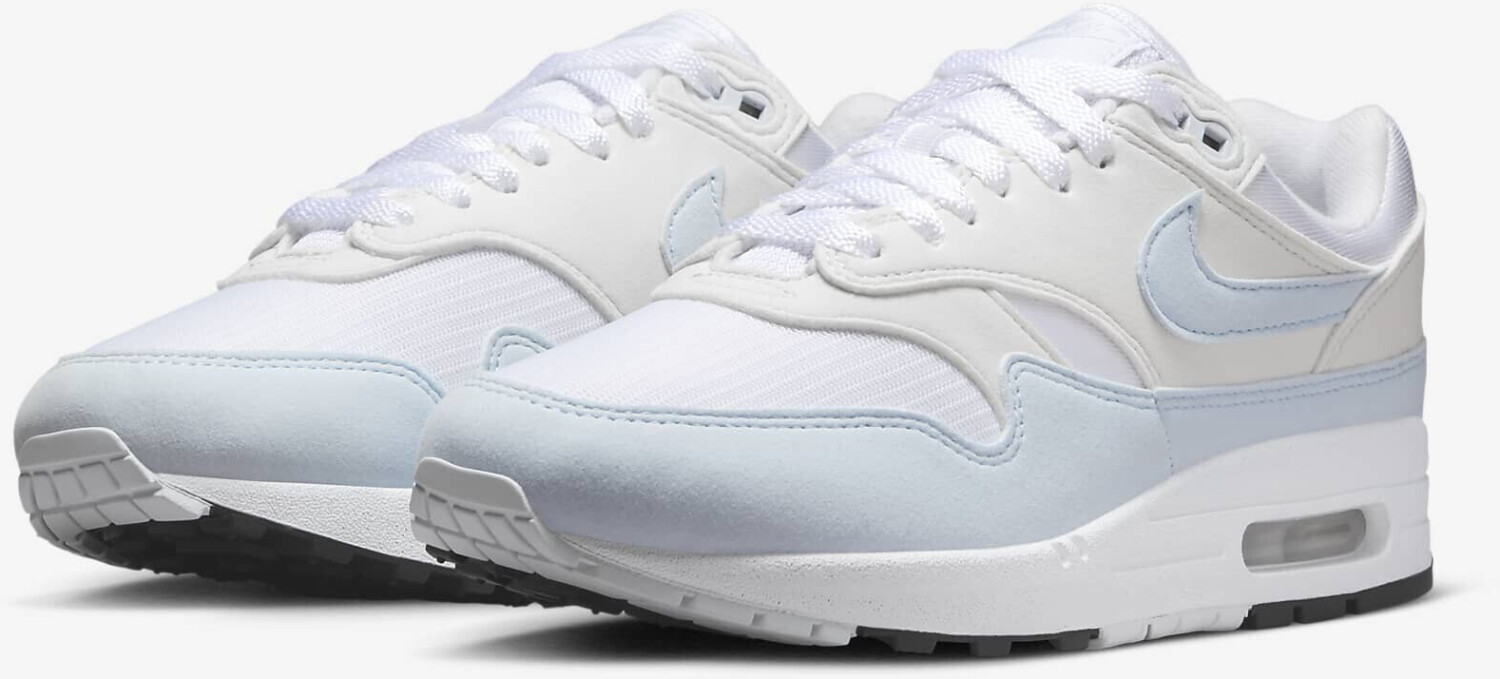 Air max 1 grey white best sale