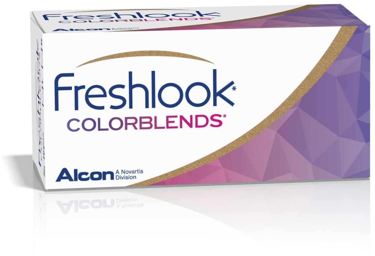 Photos - Glasses & Contact Lenses Alcon FreshLook ColorBlends Gemstone Green +/-0.00  (2 pcs)