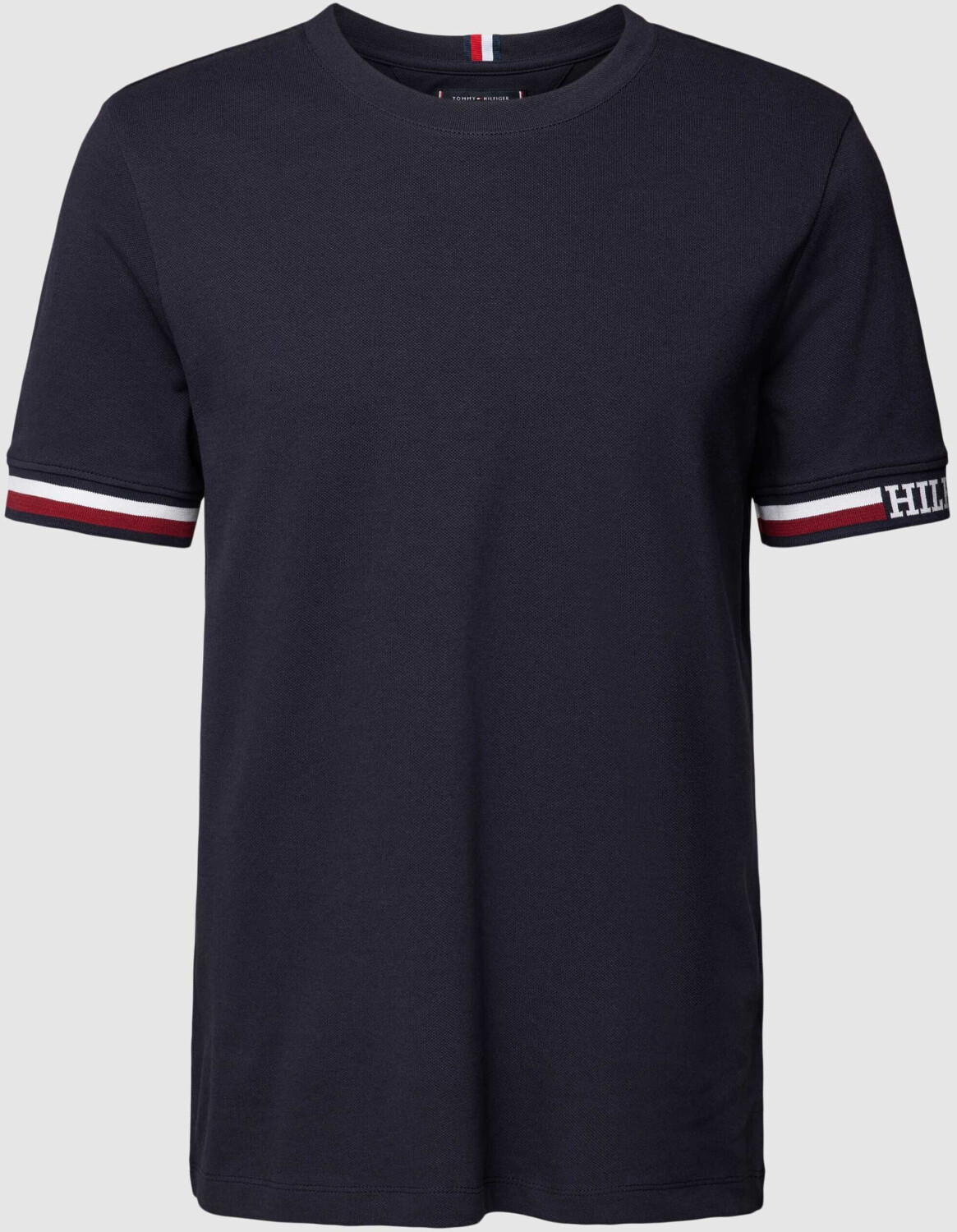 Tommy Hilfiger T-shirt with contrasting stripes (MW0MW33678) navy blue