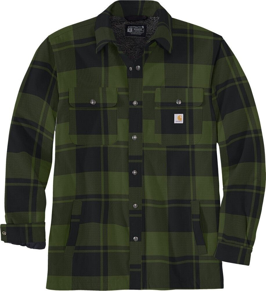 Carhartt Jacke Flannel Sherpained Shirt Jac