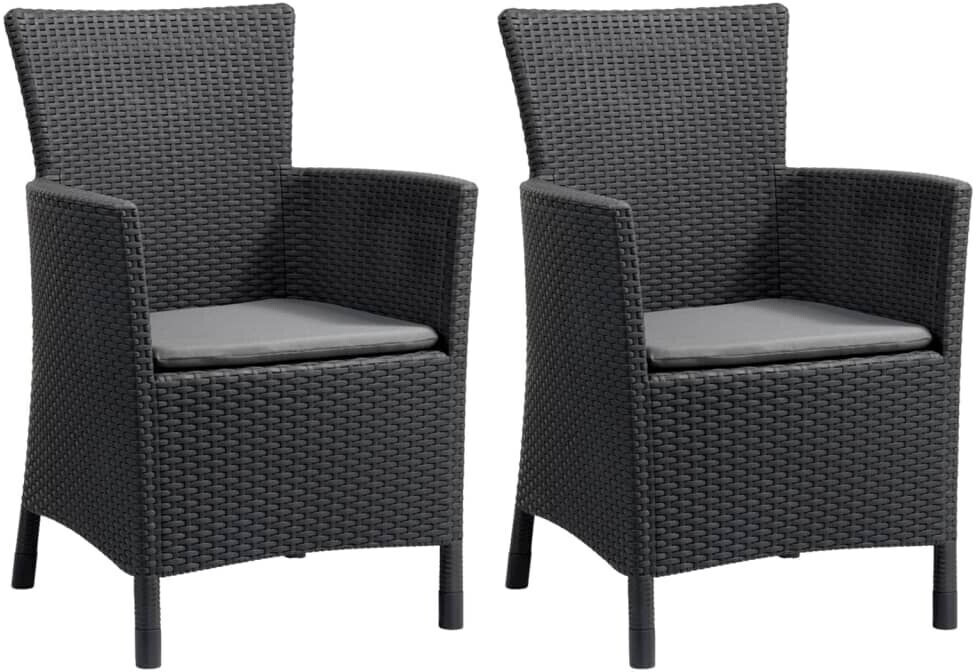 Keter Set of 2 Iowa garden chairs
