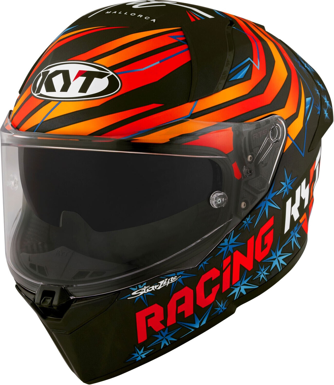 KYT Helmet R2R Max Fernandez 2022 Replica Multicolor