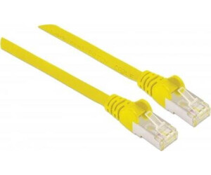 Intellinet CAT 7 S/FTP Verlegekabel 0,25m gelb