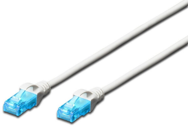 Digitus CAT 5E U/UTP Patchkabel 0,5m weiß, Bild 2