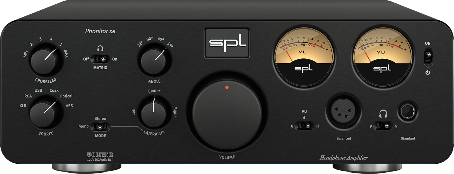 Photos - Amplifier SPL Phonitor xe  Black (incl. DAC768)