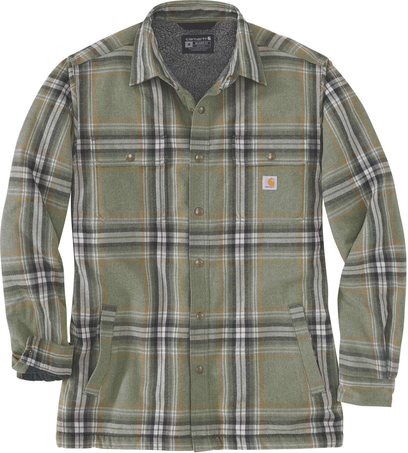 Carhartt Flannel Sherpa Lined (105430) basilikum