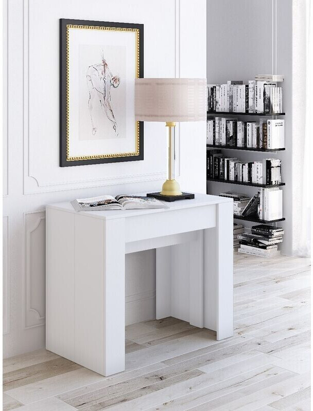13Casa Extending console table 90X237 white ab 227 89 Preisvergleich bei idealo