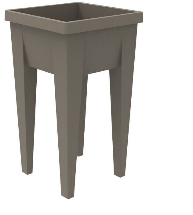 EDA Espace potager 38,5 x 38,5 x 68 cm marron
