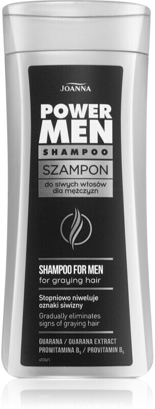 Photos - Hair Product Joanna Power Men Shampoo for Graying Hair  (200ml)