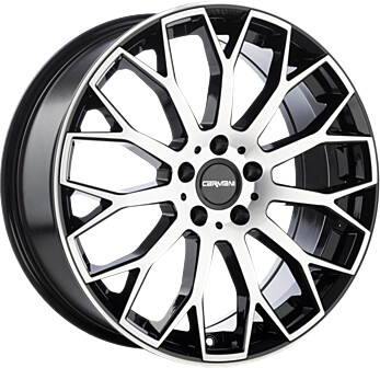 Carmani 22 Franz (8x19) black polished