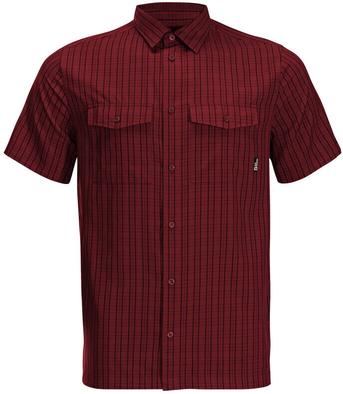 Jack Wolfskin Thompson Shirt Men (1401043) bordeaux