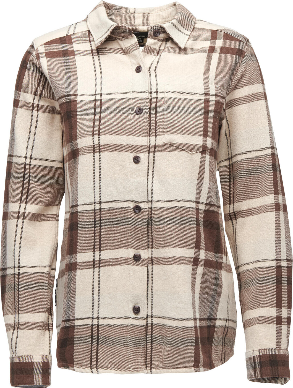 Black Diamond Women's Project Flannel chalk pink walnut plaid
